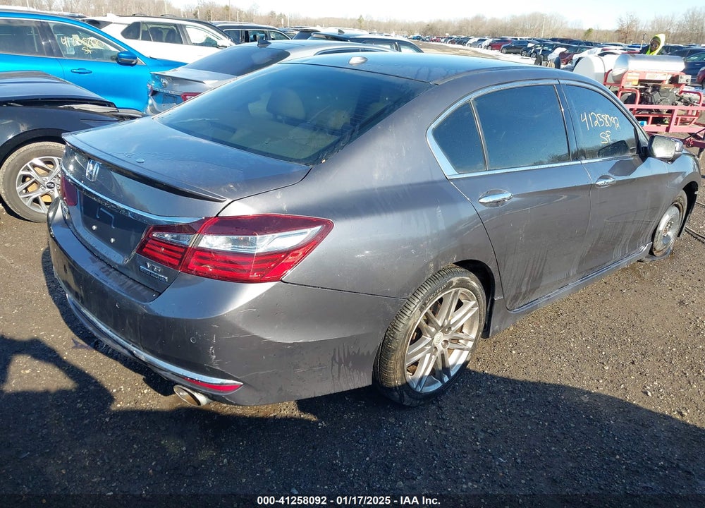 2016 HONDA ACCORD SEDAN VIN: 1HGCR3F9XGA018943