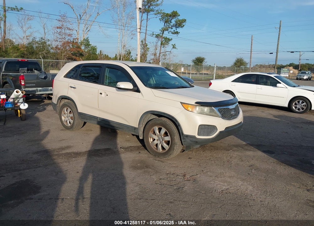 2012 KIA SORENTO LX VIN: 5XYKT3A19CG215805