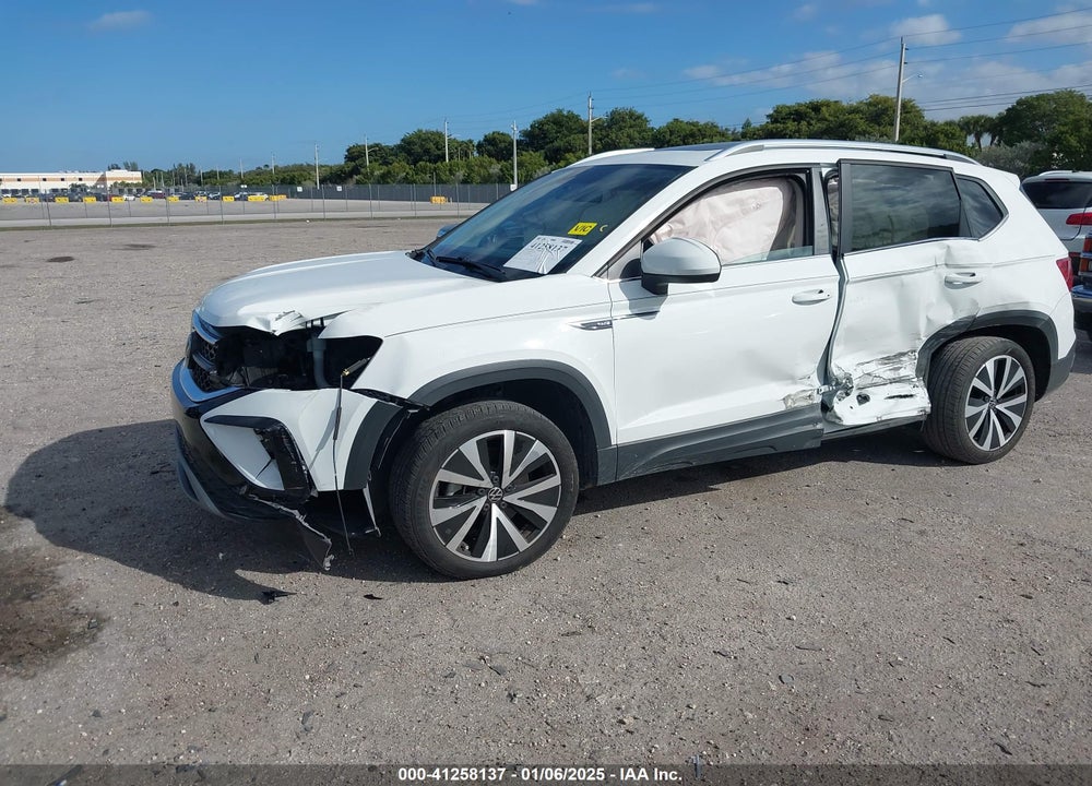 2022 VOLKSWAGEN TAOS VIN: 3VVTX7B26NM086209