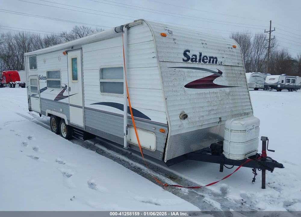 2005 FOREST RIVER SALEM VIN: 4X4TSMC276R394851