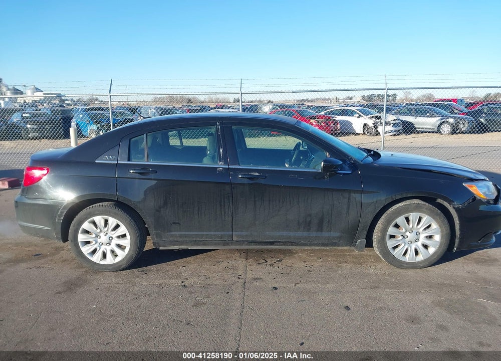 2012 CHRYSLER 200 VIN: 1C3CCBAB6CN104861