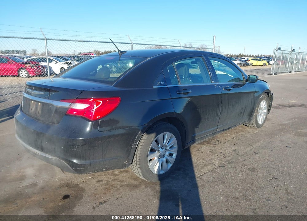 2012 CHRYSLER 200 VIN: 1C3CCBAB6CN104861