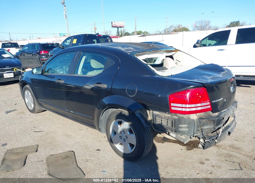 2008 DODGE AVENGER SE VIN: 1B3LC46K98N153870