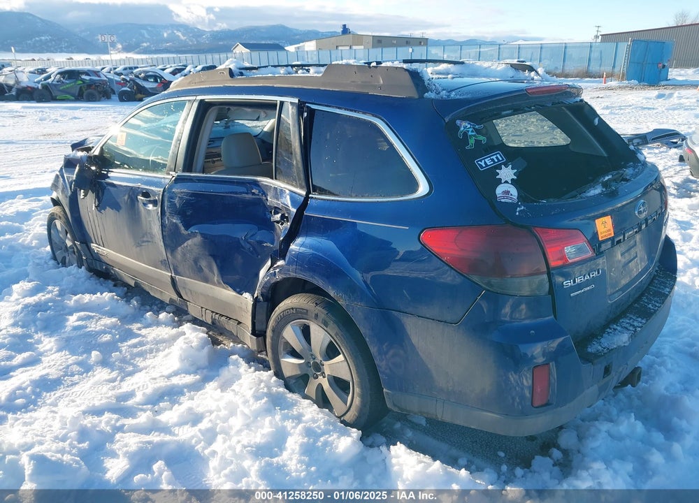 2010 SUBARU OUTBACK 2.5I LIMITED VIN: 4S4BRBKC4A3311329