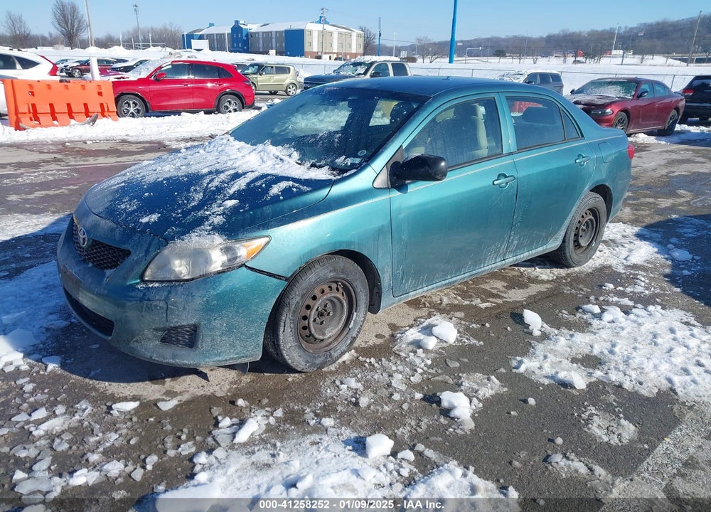 2009 TOYOTA COROLLA VIN: 2T1BU40E79C154045