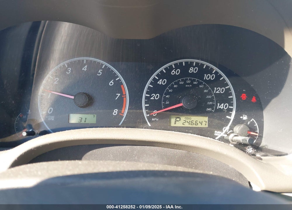2009 TOYOTA COROLLA VIN: 2T1BU40E79C154045
