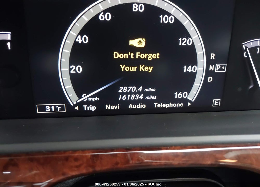 2011 MERCEDES-BENZ S 550 4MATIC VIN: WDDNG8GB0BA374876