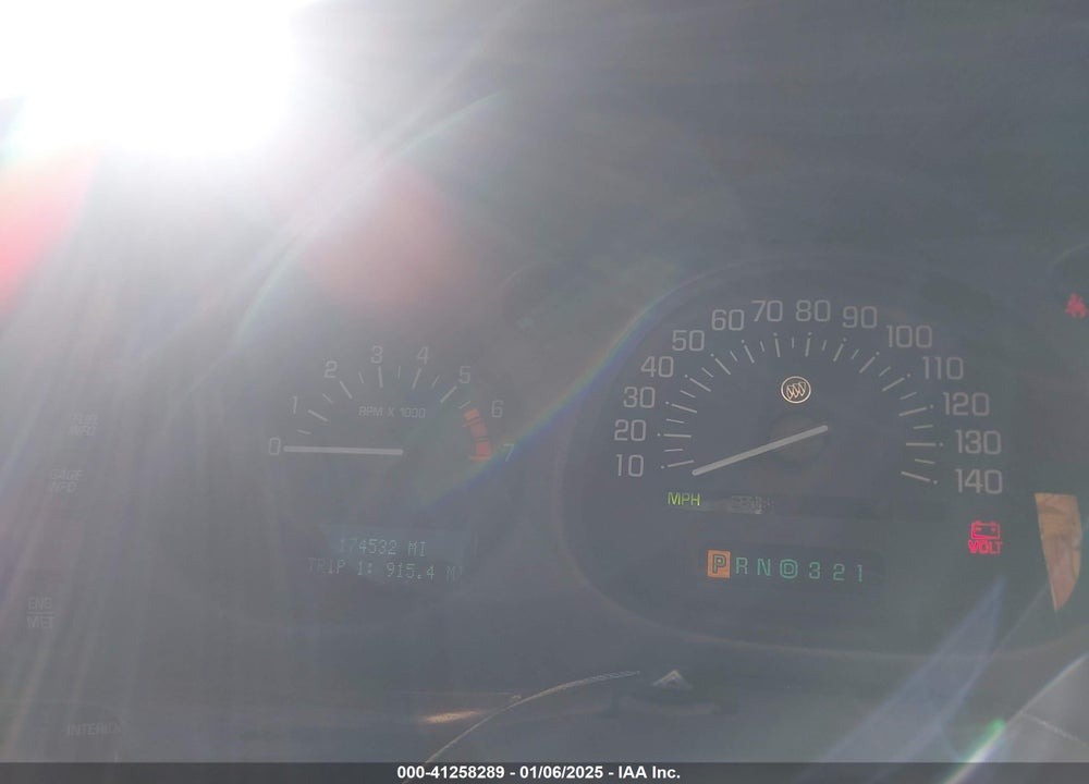 2005 BUICK LESABRE CUSTOM VIN: 1G4HP52K65U286278