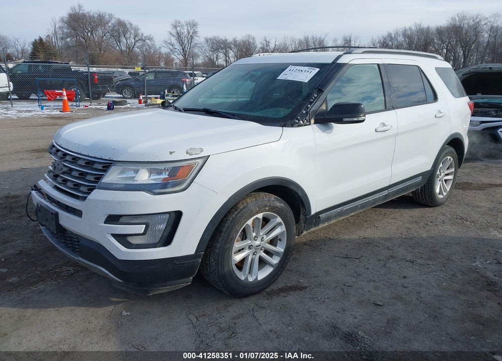 2016 FORD EXPLORER XLT VIN: 1FM5K7D89GGC55350