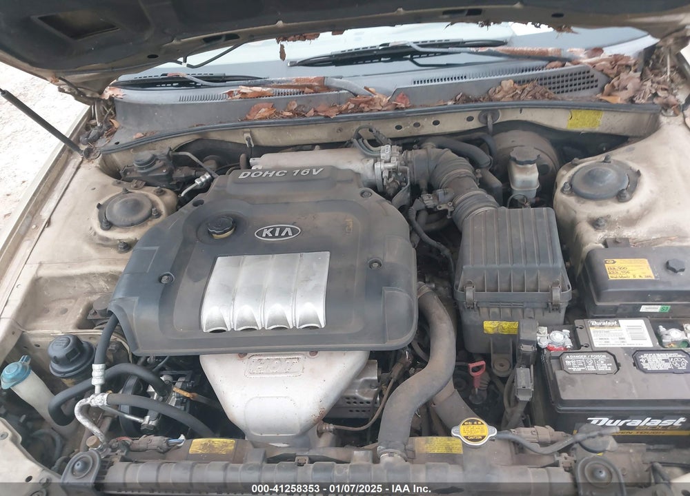 2003 KIA OPTIMA LX/SE VIN: KNAGD126935204472