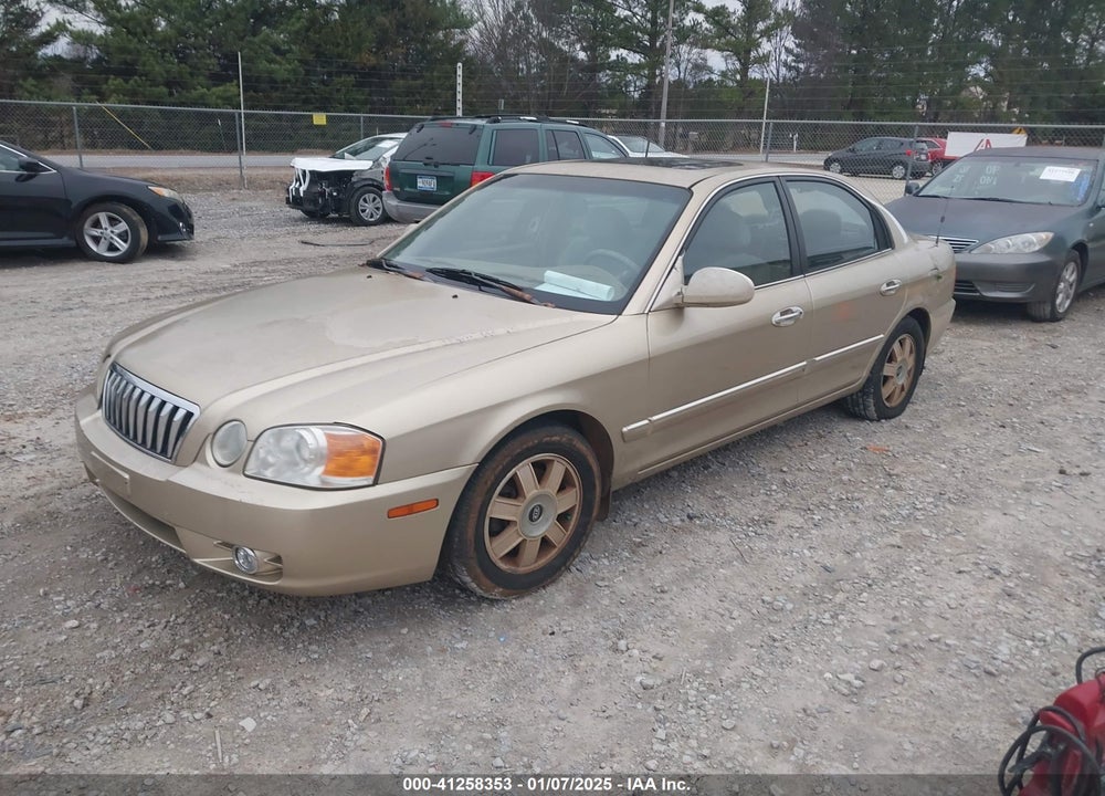 2003 KIA OPTIMA LX/SE VIN: KNAGD126935204472