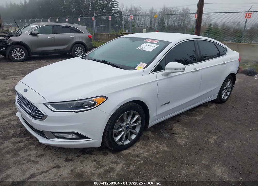 2017 FORD FUSION HYBRID VIN: 3FA6P0LU1HR149622