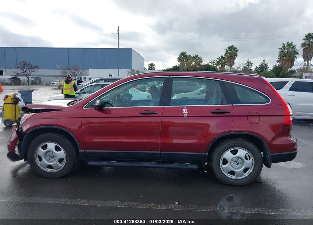 2010 HONDA CR-V LX VIN: 5J6RE3H36AL047861