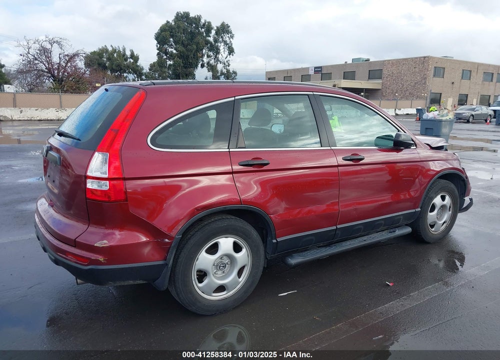 2010 HONDA CR-V LX VIN: 5J6RE3H36AL047861