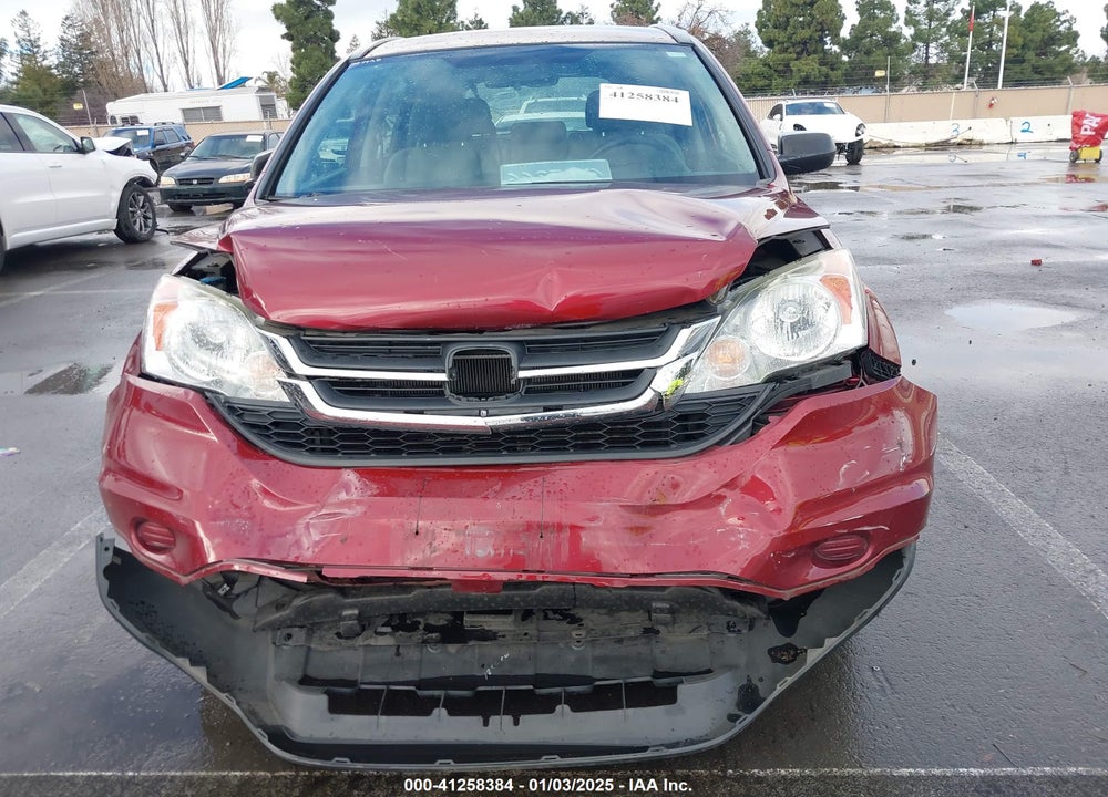 2010 HONDA CR-V LX VIN: 5J6RE3H36AL047861