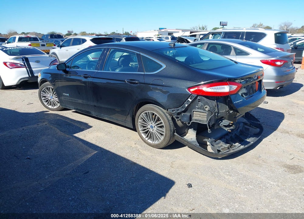 2013 FORD FUSION HYBRID VIN: 3FA6P0LU0DR144471