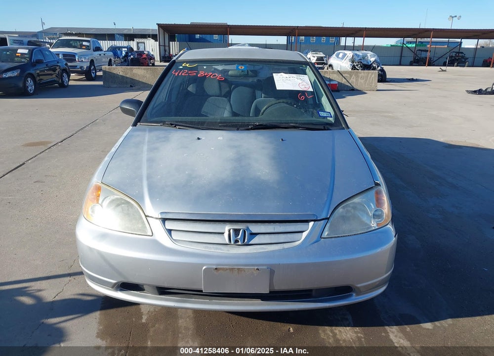 2002 HONDA CIVIC LX VIN: 2HGES16532H542766