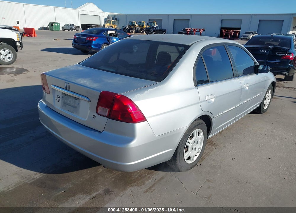 2002 HONDA CIVIC LX VIN: 2HGES16532H542766