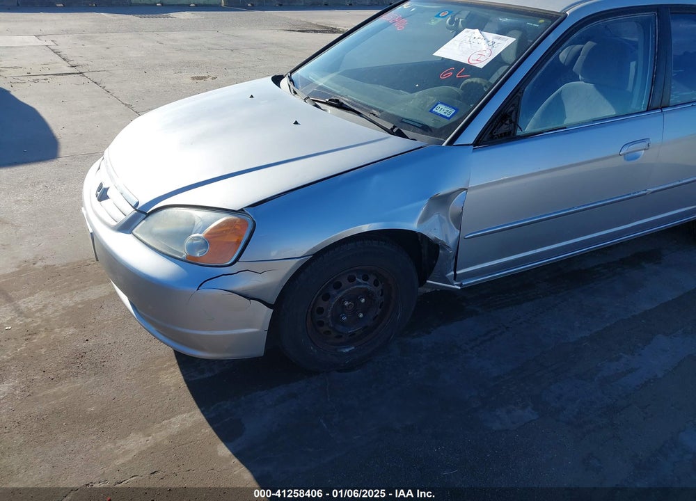 2002 HONDA CIVIC LX VIN: 2HGES16532H542766