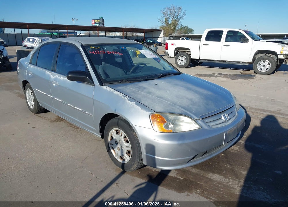 2002 HONDA CIVIC LX VIN: 2HGES16532H542766