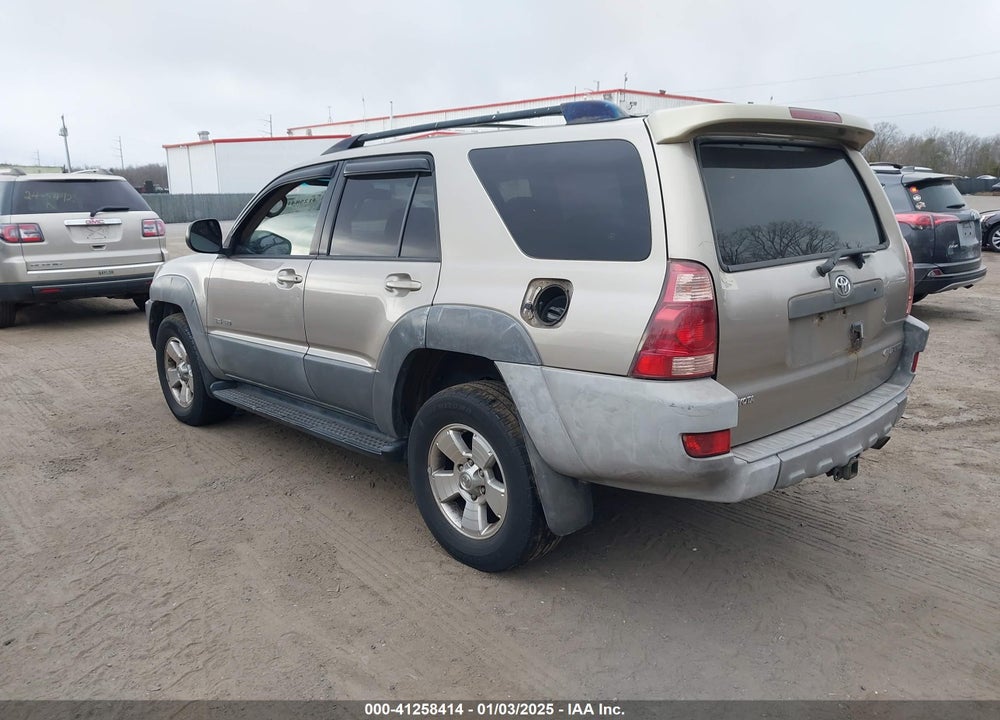 2003 TOYOTA 4RUNNER SR5 V8 VIN: JTEBT14RX30013711