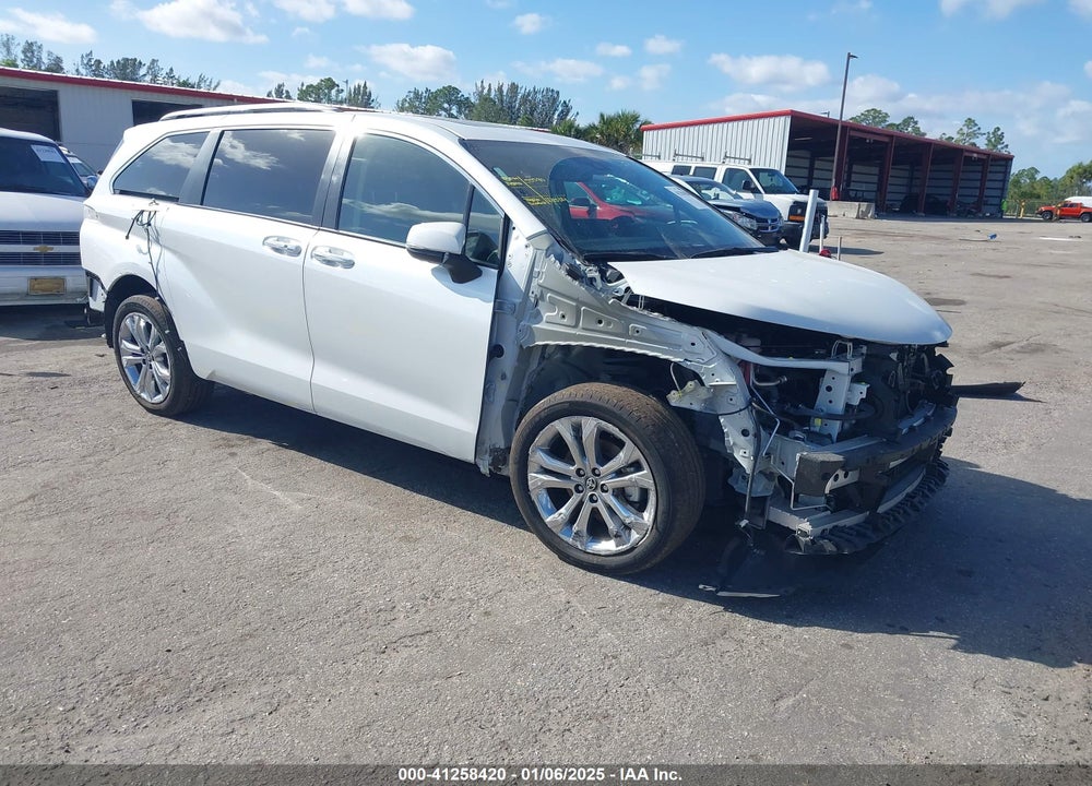 2022 TOYOTA SIENNA PLATINUM VIN: 5TDERKEC5NS101257
