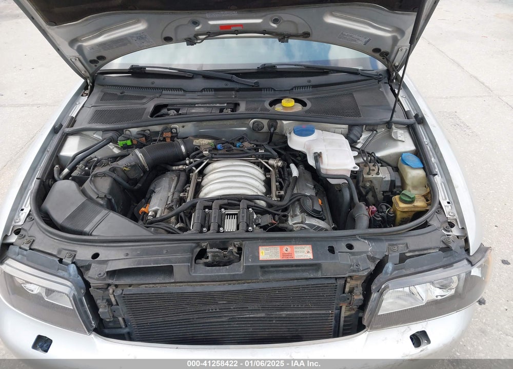 2000 AUDI A4 2.8 AVANT VIN: WAUKH68D8YA046223