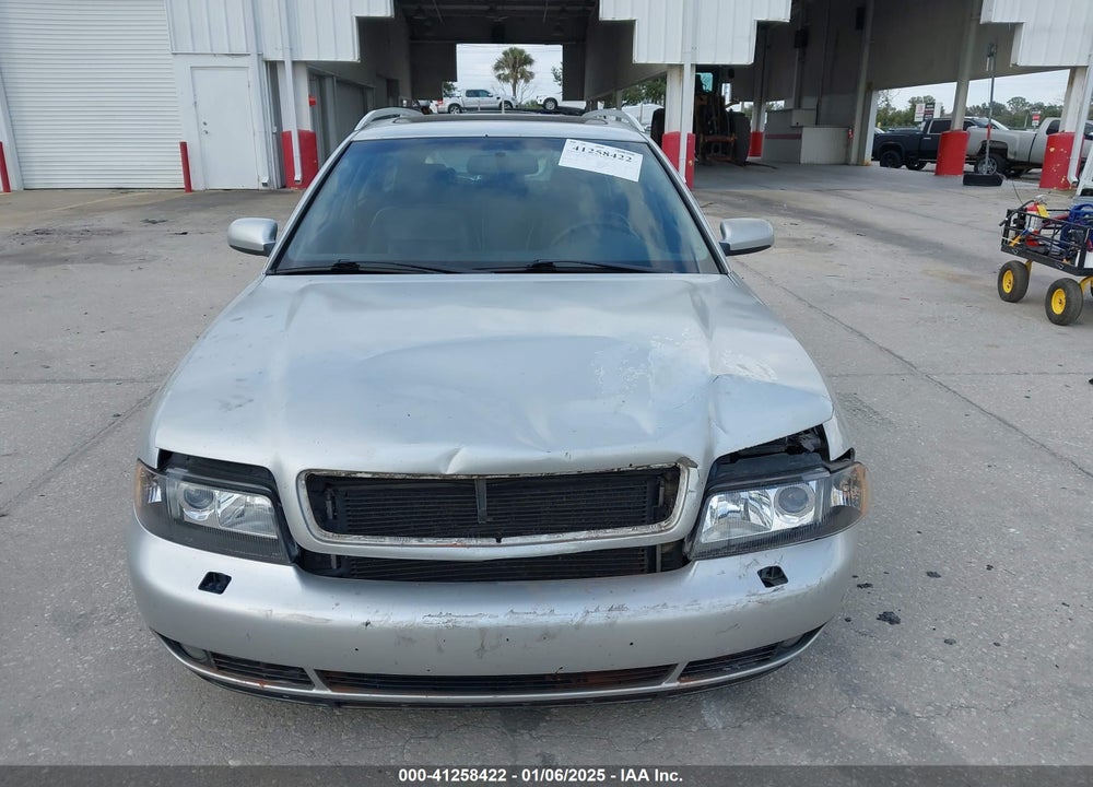 2000 AUDI A4 2.8 AVANT VIN: WAUKH68D8YA046223