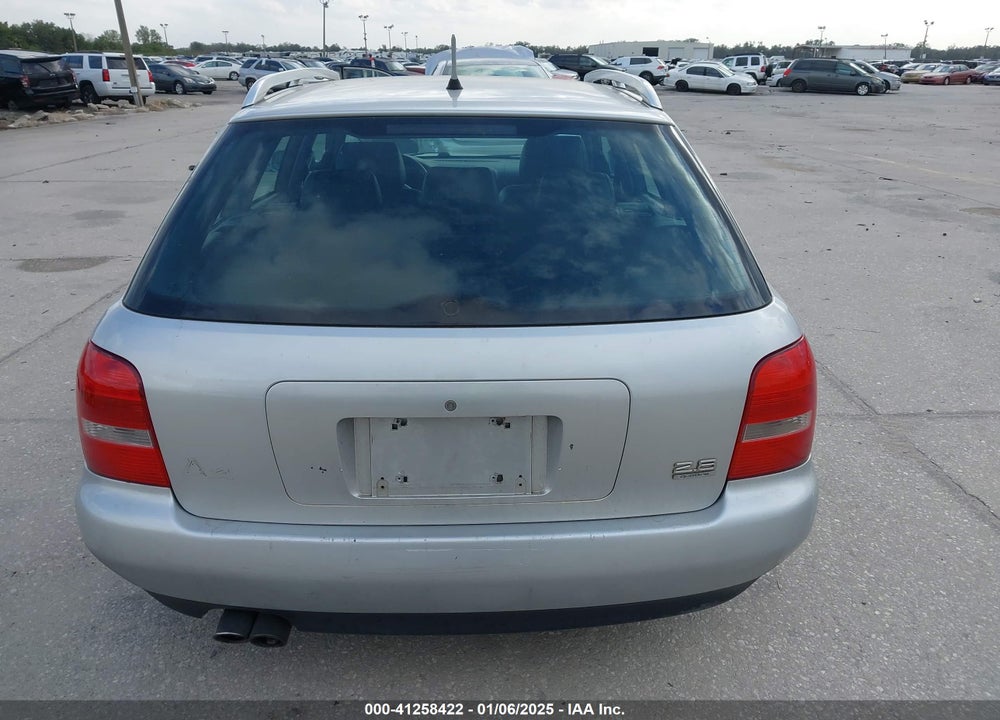 2000 AUDI A4 2.8 AVANT VIN: WAUKH68D8YA046223