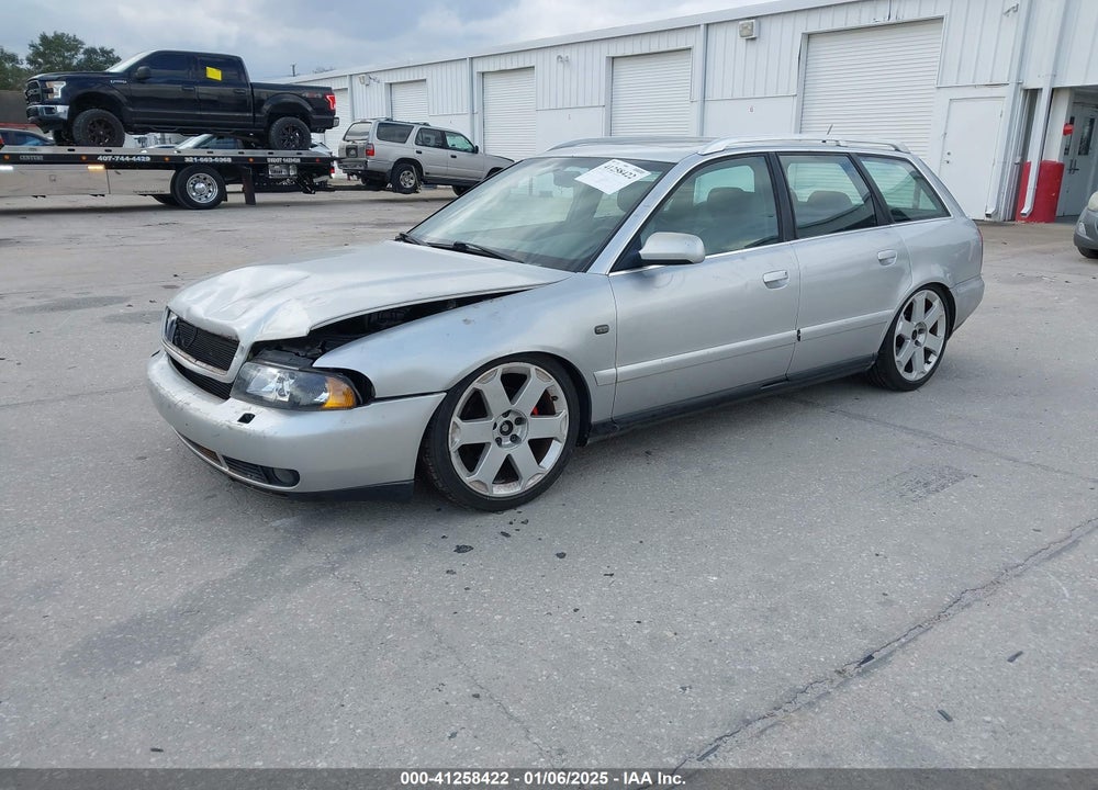 2000 AUDI A4 2.8 AVANT VIN: WAUKH68D8YA046223