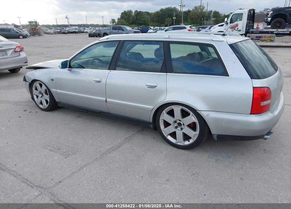 2000 AUDI A4 2.8 AVANT VIN: WAUKH68D8YA046223