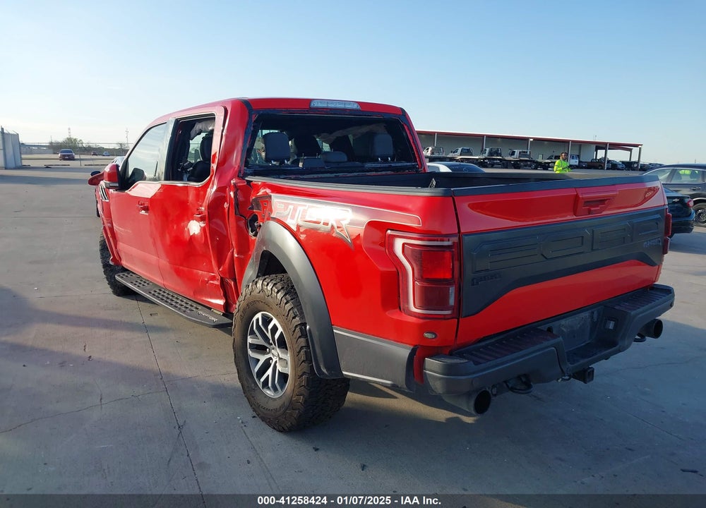 2018 FORD F-150 VIN: 1FTFW1RG4JFB11552