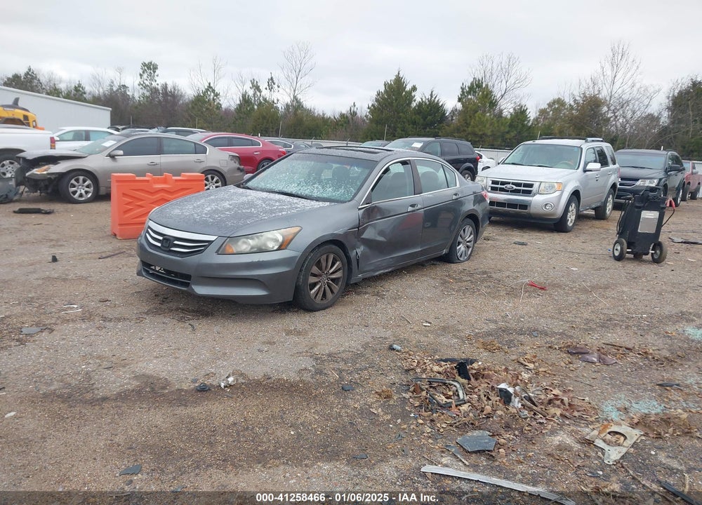 2011 HONDA ACCORD 2.4 EX VIN: 1HGCP2F7XBA030842