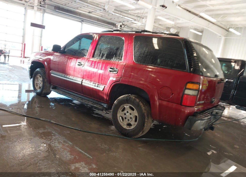 2005 CHEVROLET TAHOE LS VIN: 1GNEC13T75J253589