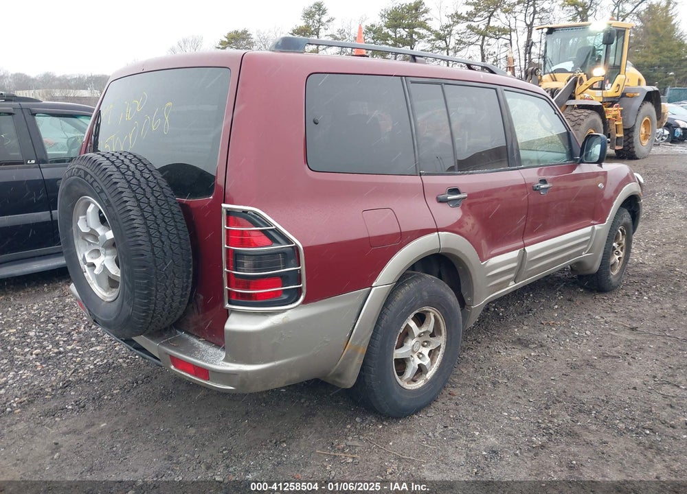 2001 MITSUBISHI MONTERO VIN: JA4MW31R11J008077