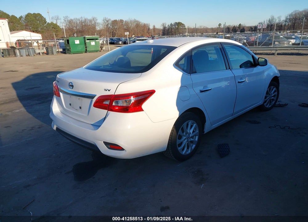 2019 NISSAN SENTRA VIN: 3N1AB7AP0KY457163