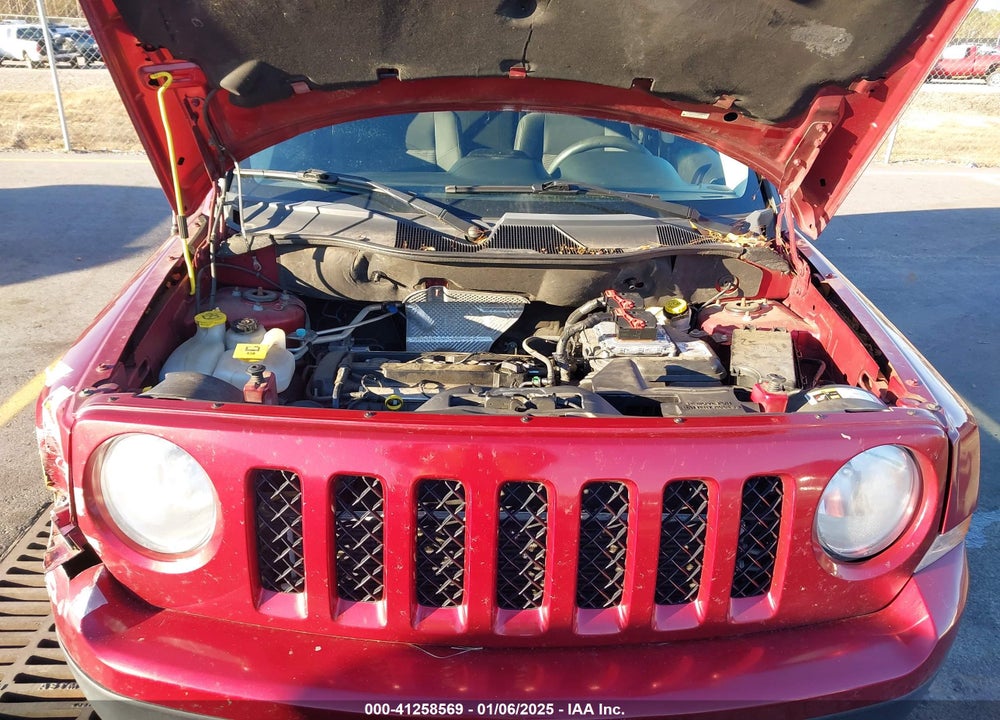 2014 JEEP PATRIOT SPORT VIN: 1C4NJPBA5ED596112