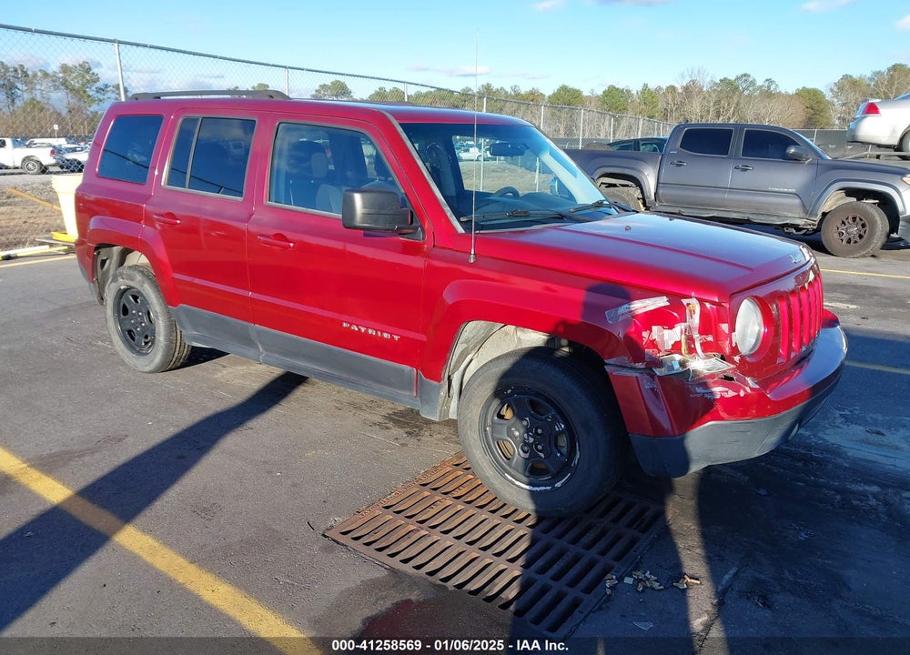 2014 JEEP PATRIOT SPORT VIN: 1C4NJPBA5ED596112