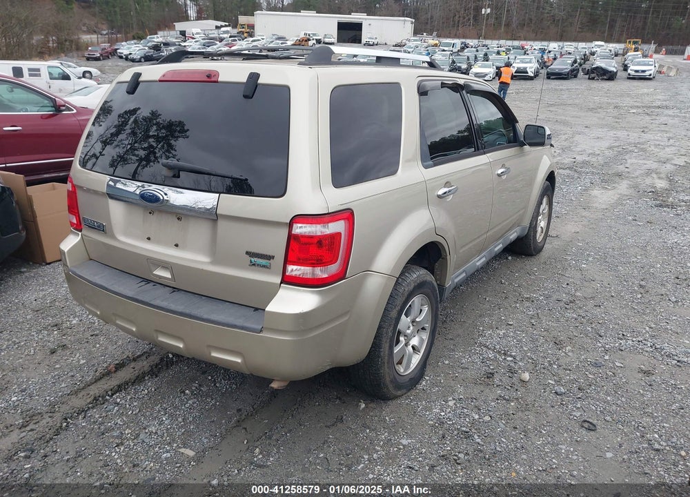 2010 FORD ESCAPE LIMITED VIN: 1FMCU9EG7AKB77979