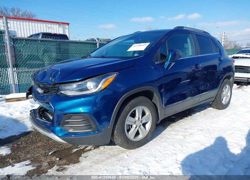 2020 CHEVROLET TRAX FWD LT VIN: 3GNCJLSB2LL169719