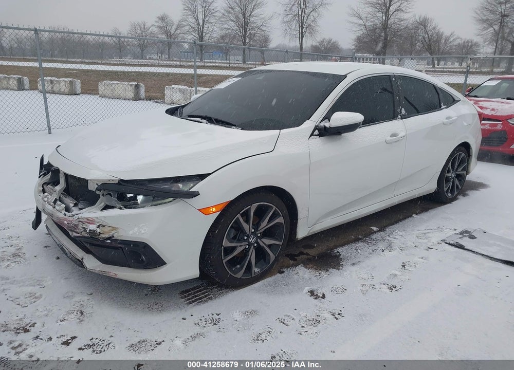 2019 HONDA CIVIC VIN: 2HGFC2F85KH564558