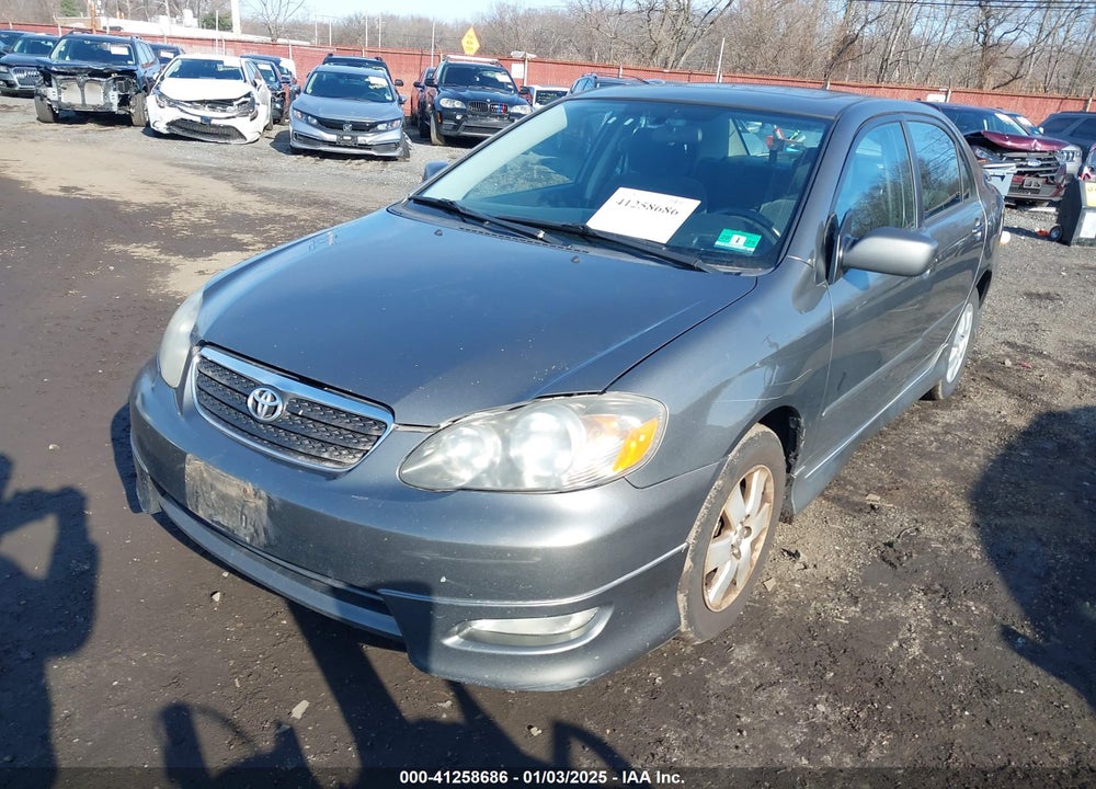 2008 TOYOTA COROLLA S VIN: 2T1BR32EX8C938436