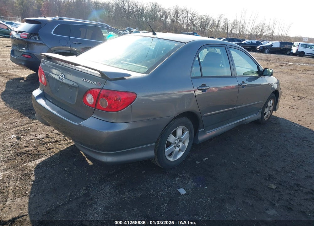 2008 TOYOTA COROLLA S VIN: 2T1BR32EX8C938436