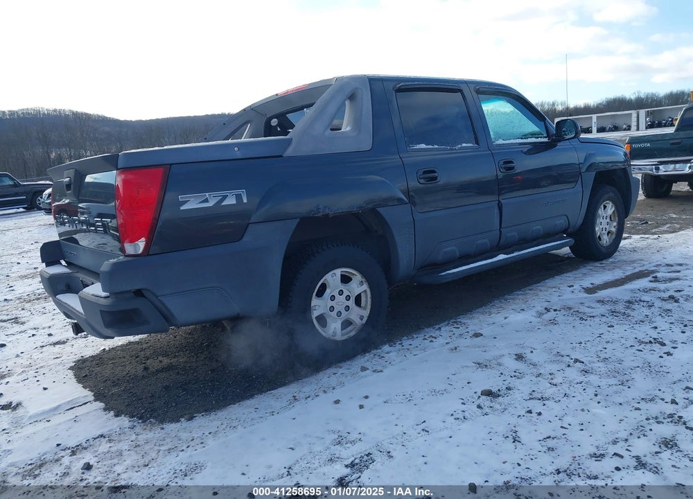 2003 CHEVROLET AVALANCHE 1500 VIN: 3GNEK13T73G135057
