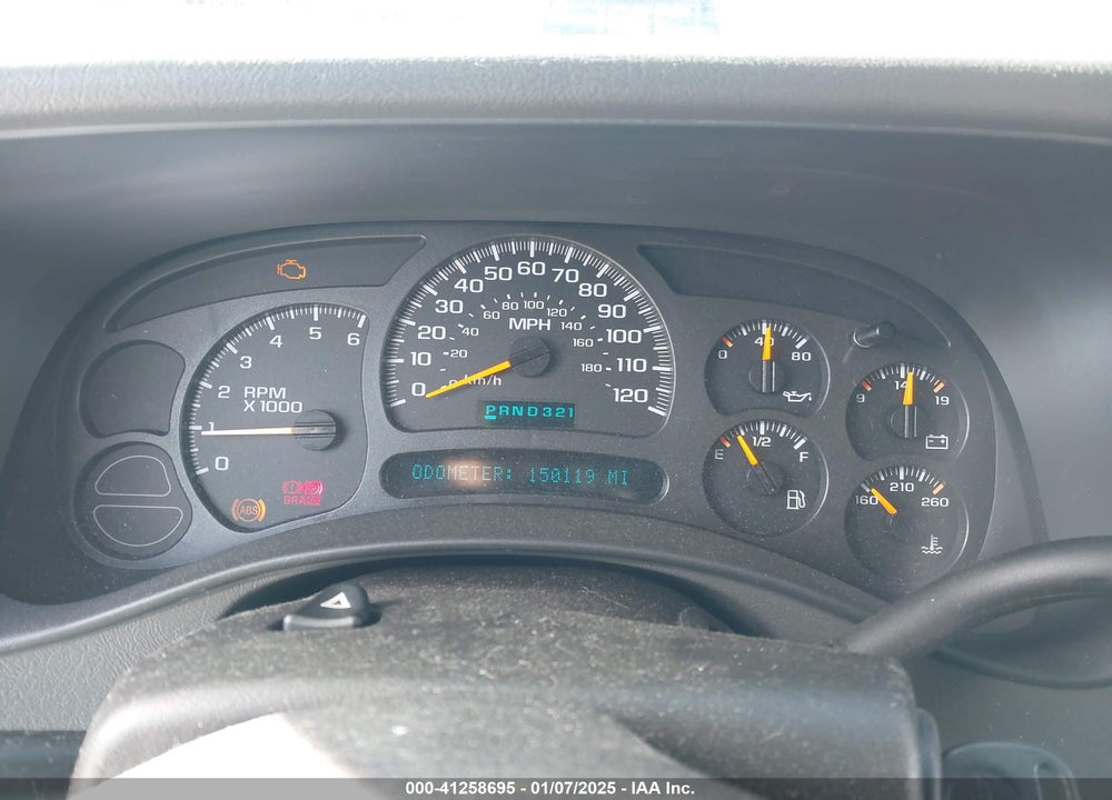 2003 CHEVROLET AVALANCHE 1500 VIN: 3GNEK13T73G135057