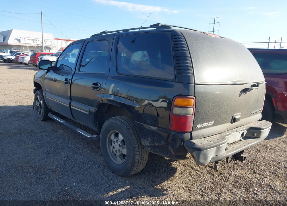 2001 CHEVROLET TAHOE LT VIN: 1GNEC13T11R187441