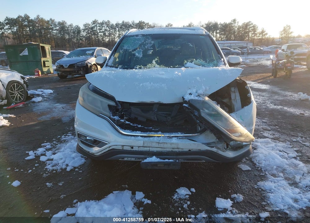 2015 HONDA CR-V EX-L VIN: 5J6RM4H7XFL045520