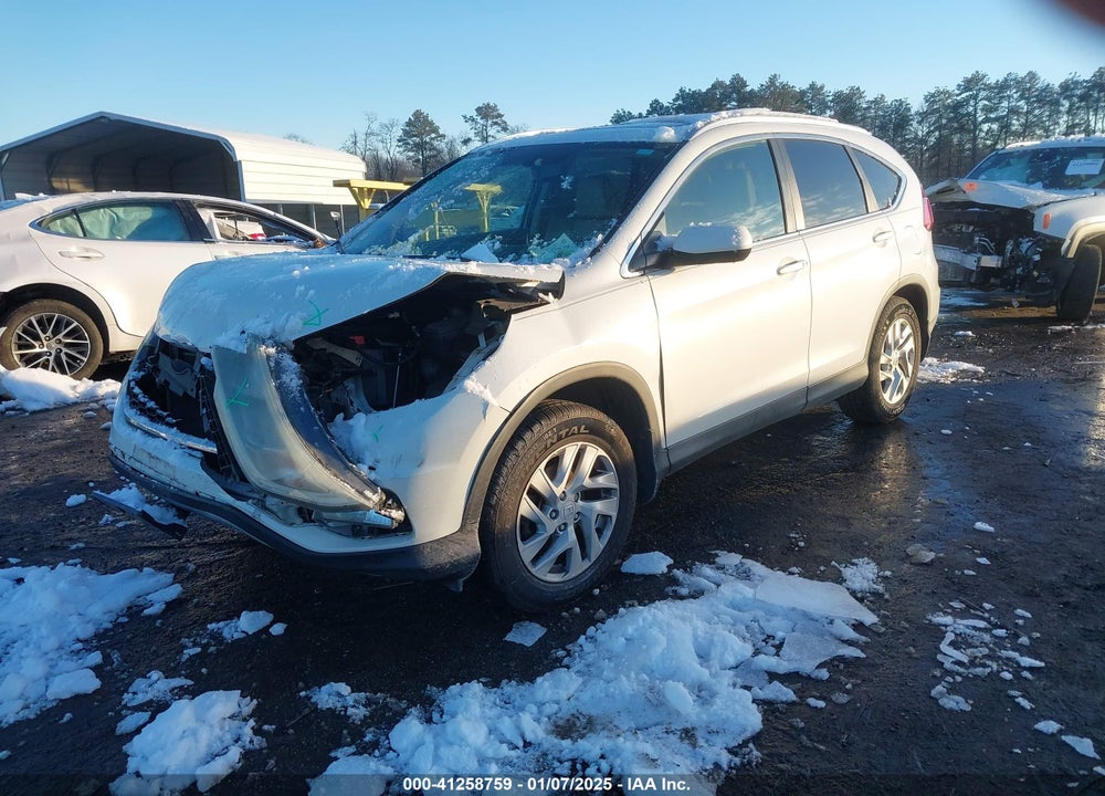2015 HONDA CR-V EX-L VIN: 5J6RM4H7XFL045520