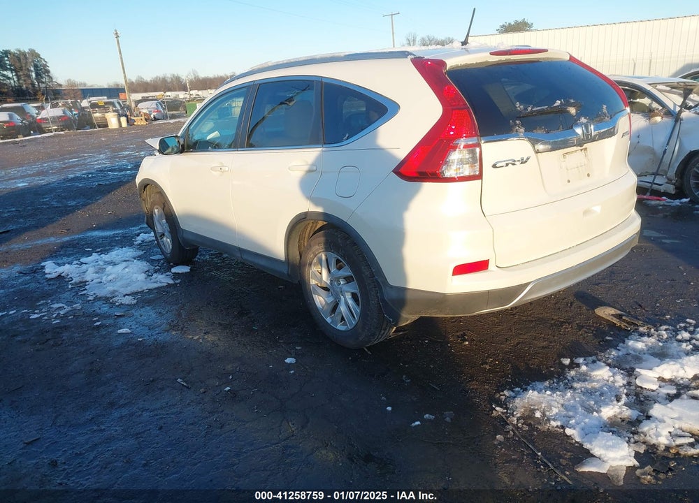 2015 HONDA CR-V EX-L VIN: 5J6RM4H7XFL045520