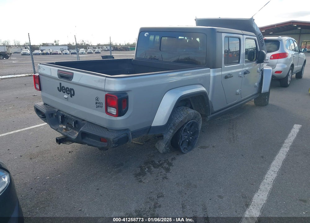 2022 JEEP GLADIATOR VIN: 1C6HJTAG5NL108205